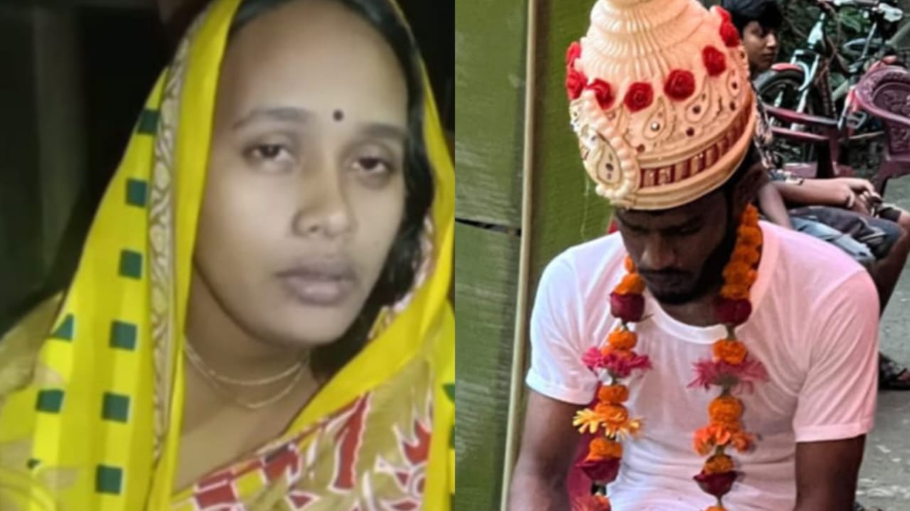 ১২ বছর প্রেম, দুইদিন ধরে একসন্তানের মায়ের অনশনের পর বিয়ে